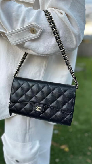 Chanel special edition zip around WOC